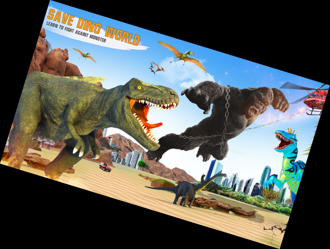 Дino проти робота-горіли, що б'