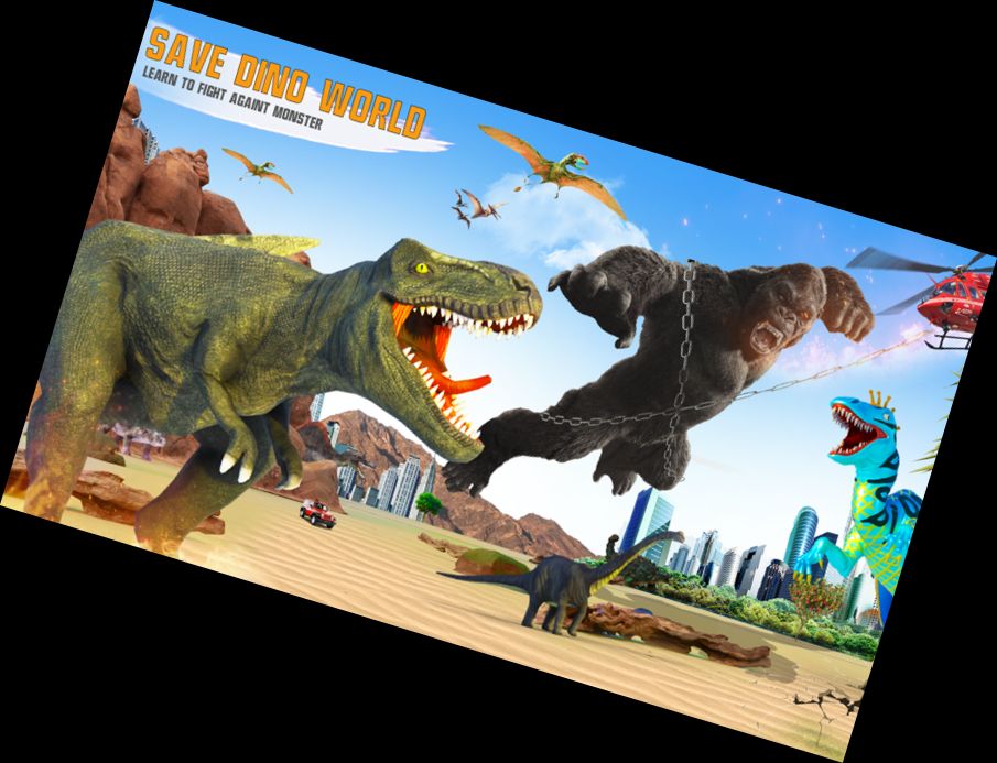 Дино против Робота Гориллы: Бит