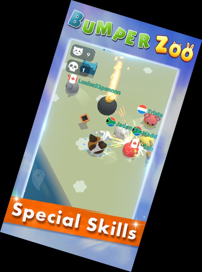 Stoßzoo.io - Battle Royale