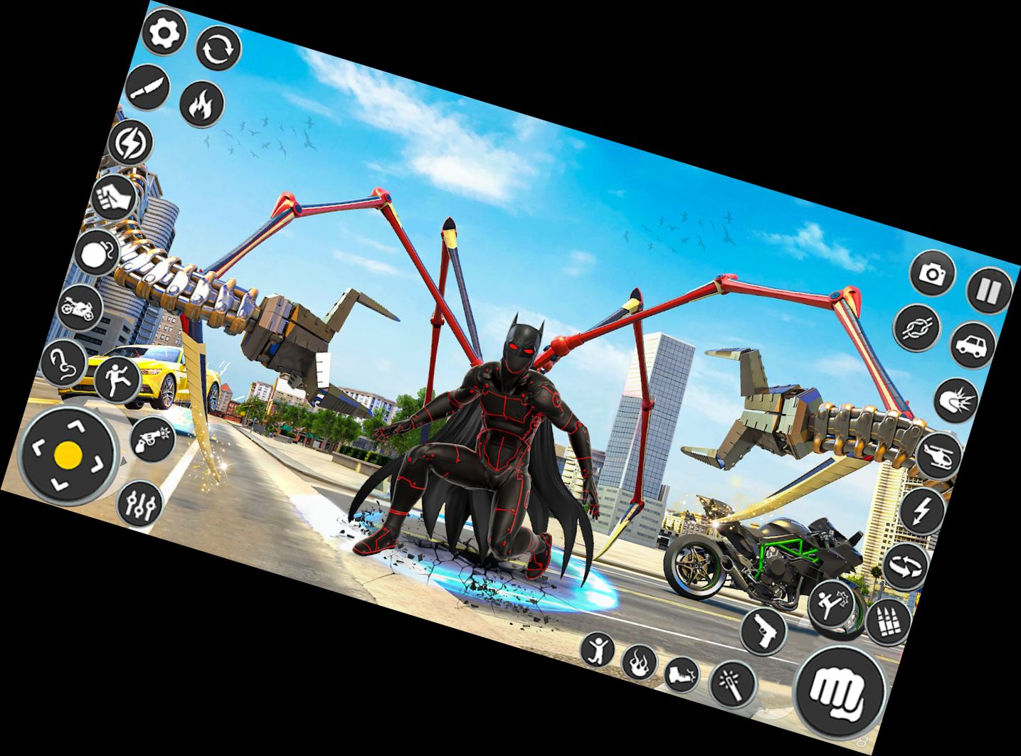 Летающий Паук Веревка - Герой