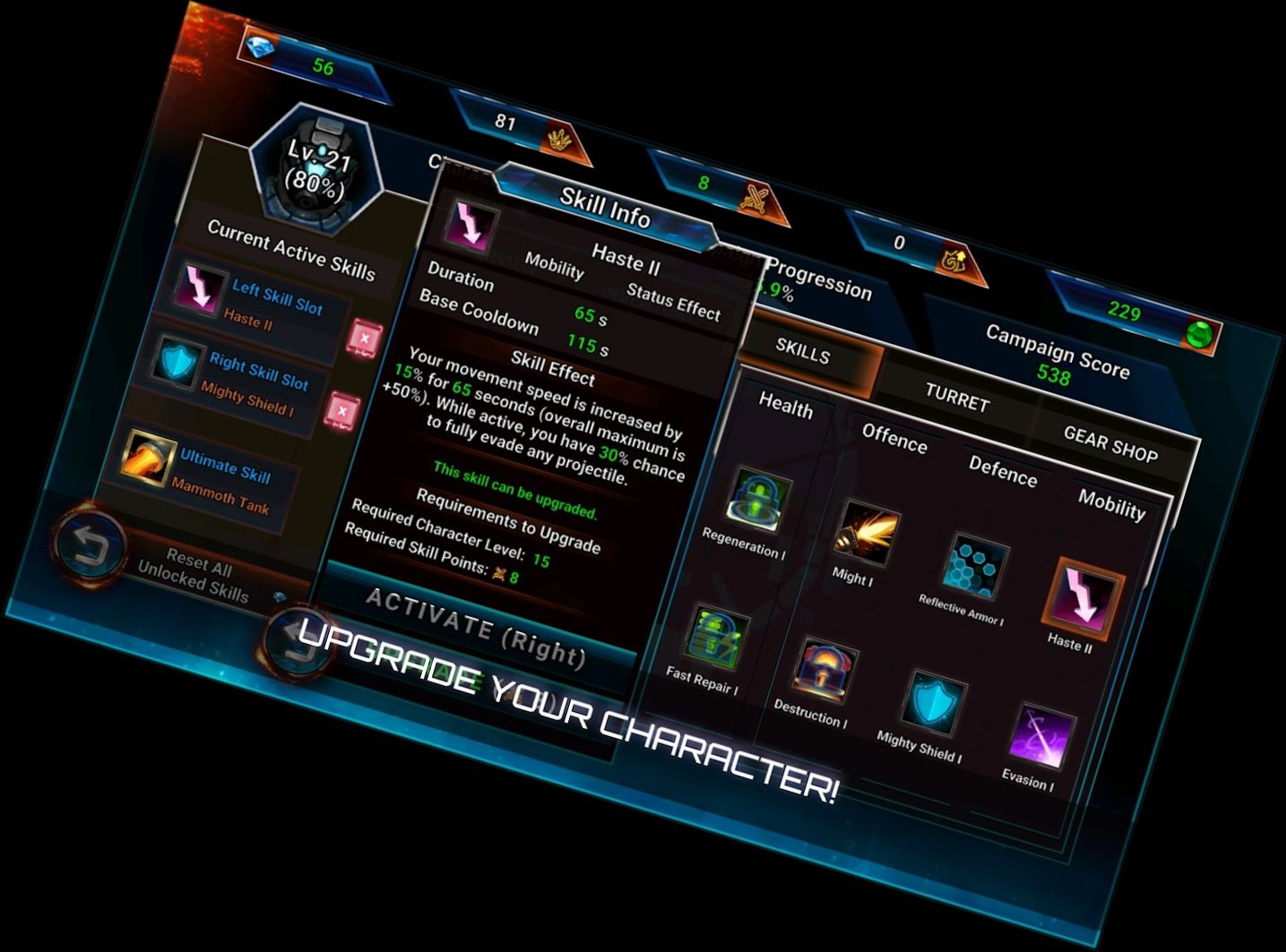 Radiant Core - Real-Time Shooter