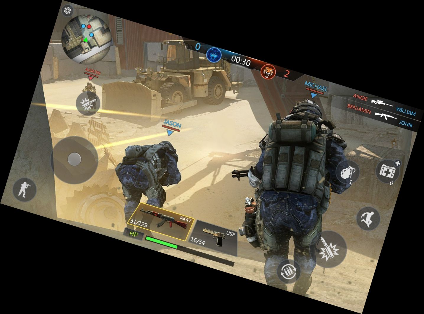 FPS Онлайн Удар: Мультиплеєрний P