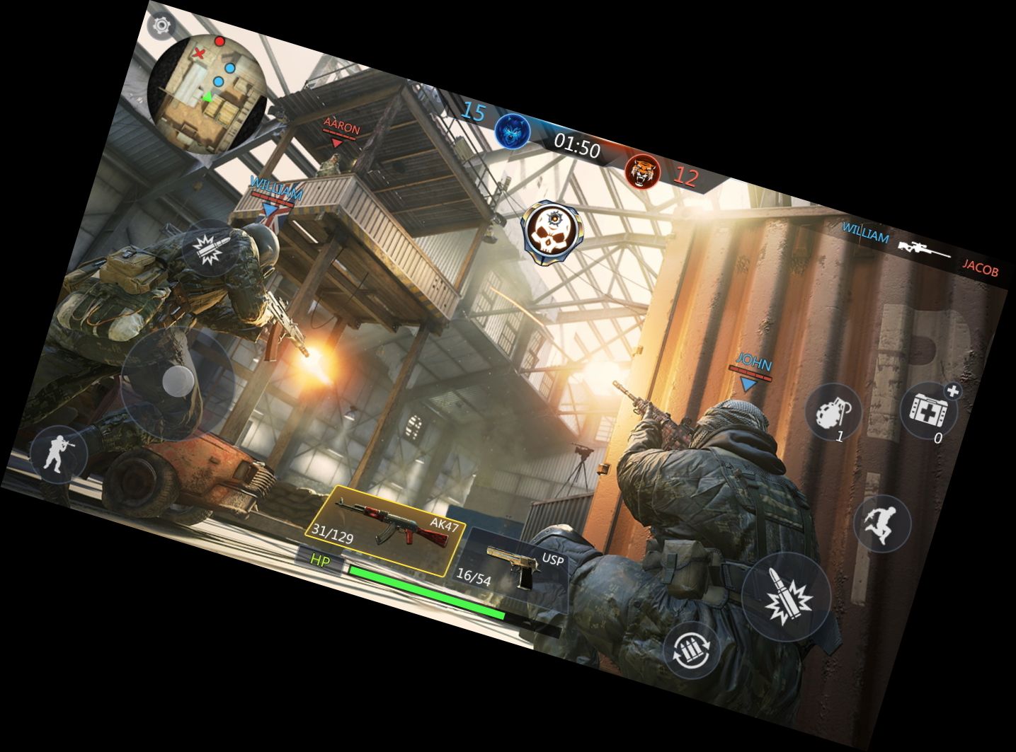 FPS Онлайн Удар - Мультиплеерный PvP