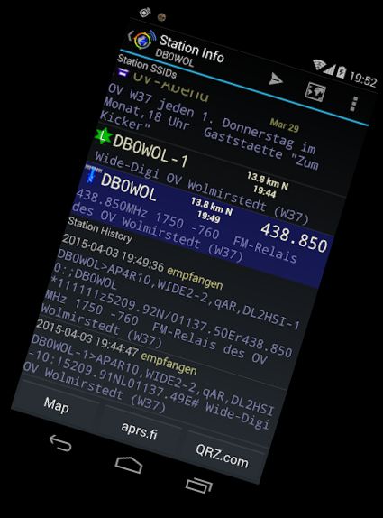 APRSdroid - Клієнт APRS