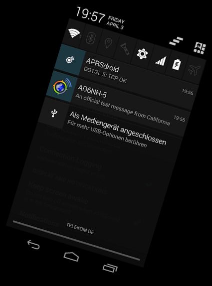 APRSdroid - Клієнт APRS