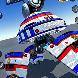 Игры по стрельбе роботом полиции США