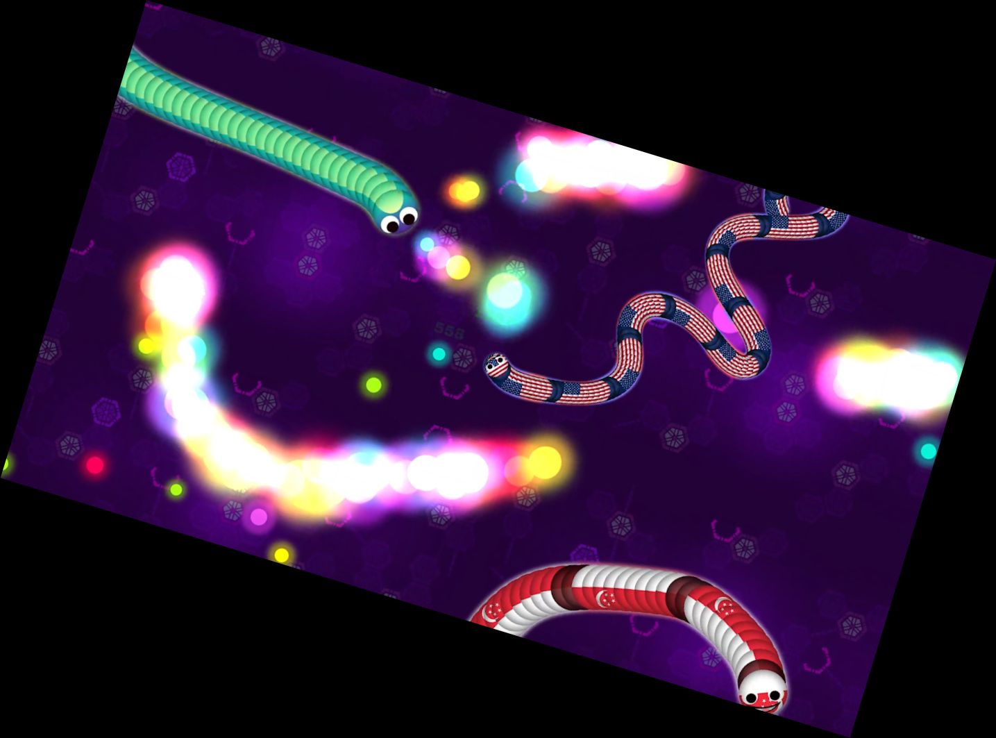 Worm.io - Multiplayer Snake & Worm Battle Game