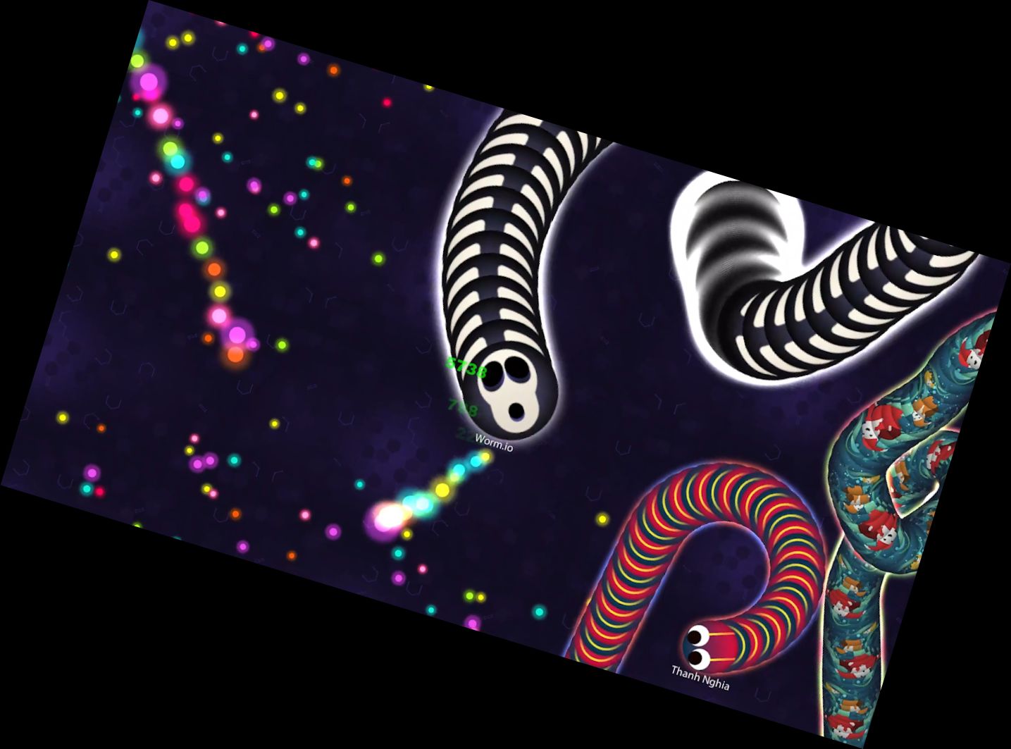 Червь.io - Змеи и Червя