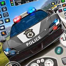 Polizeiauto Spiel: Auto Sim