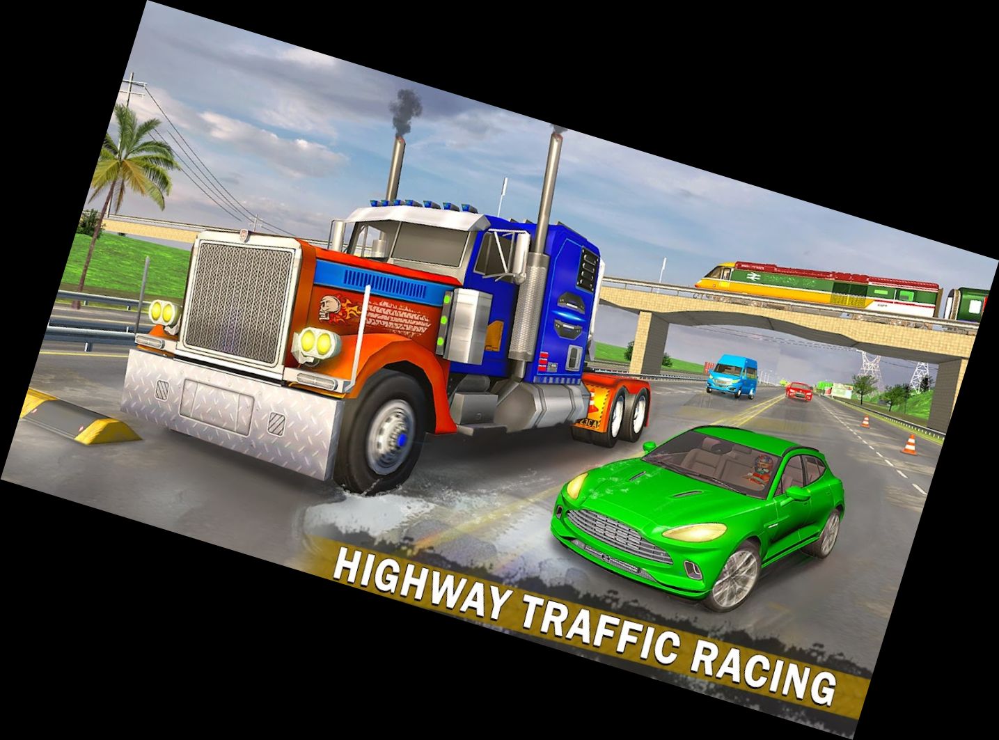 Полицейский грузовик робот машина игра 