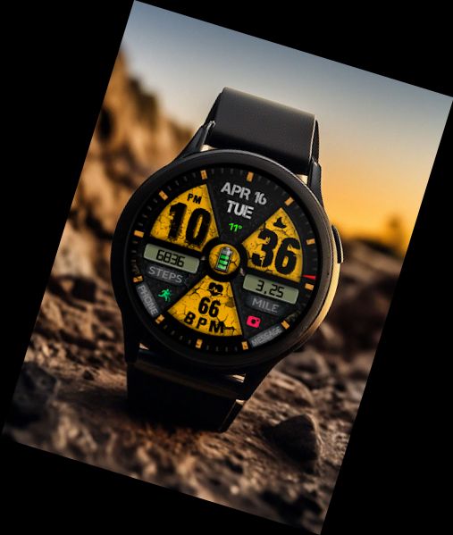 WIN Nuclear PRO Watch face -> WIN Ядерний PRO Watch face