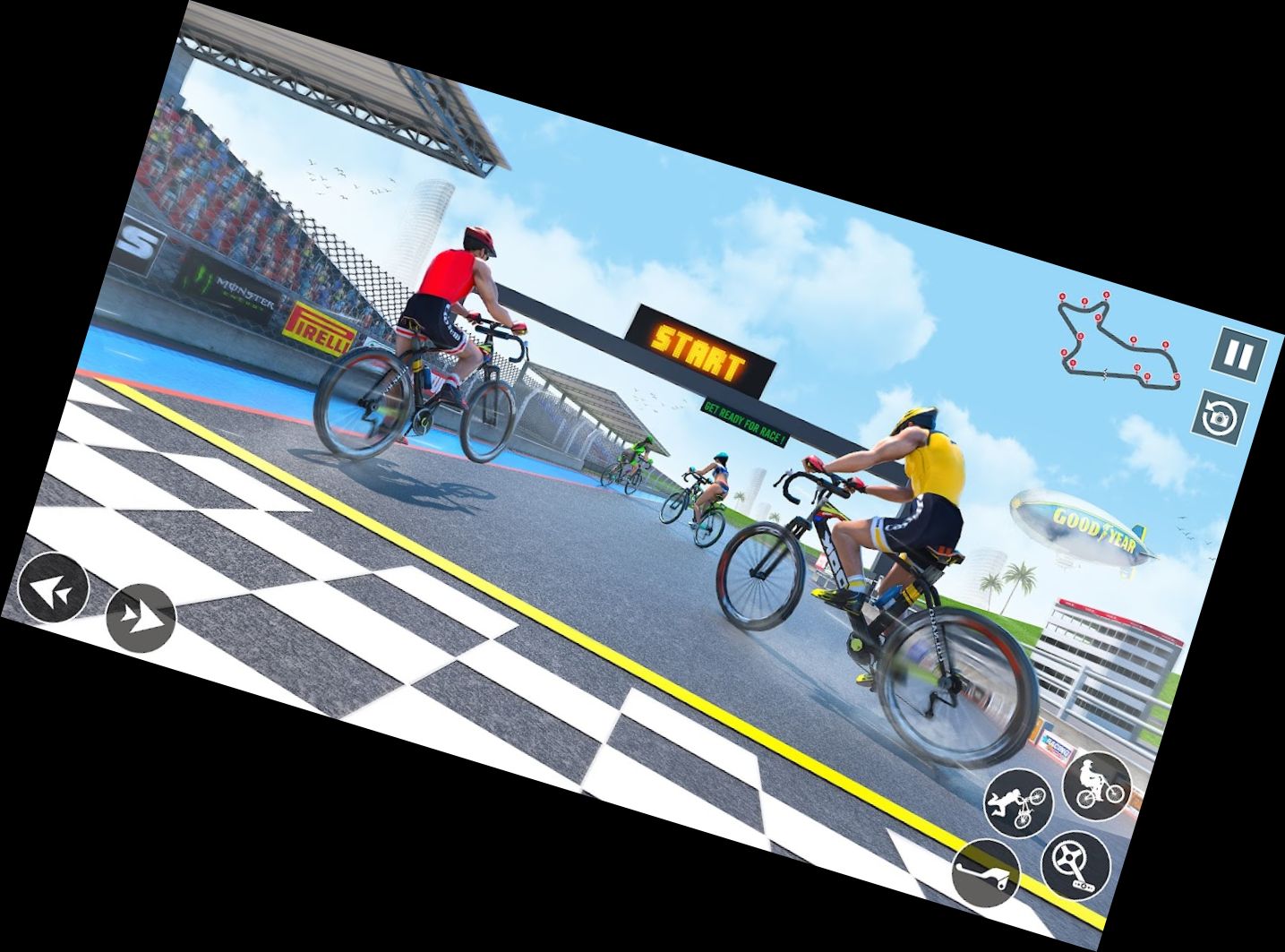 BMX Cycle Champion Bike Racing Games