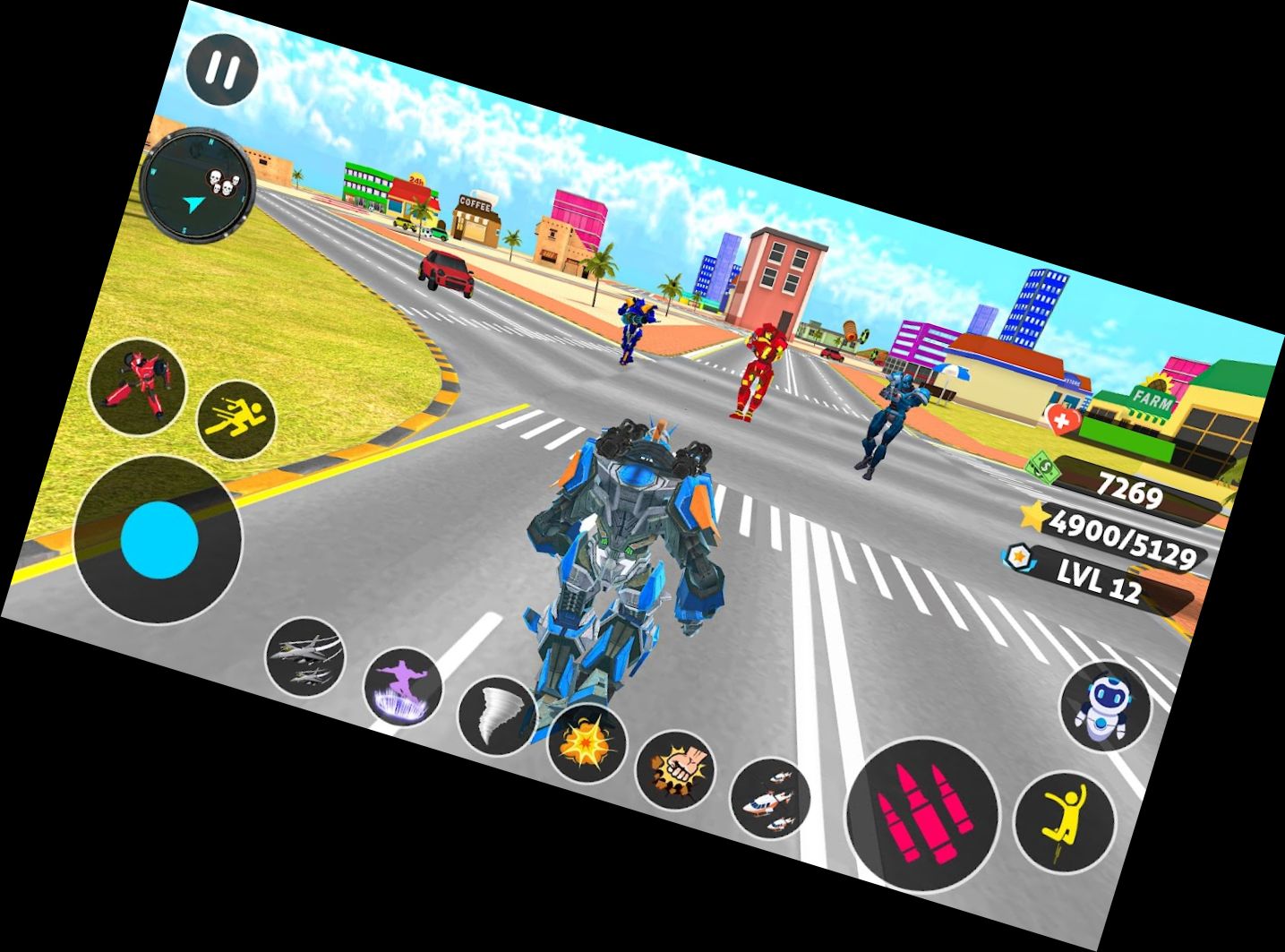 Гра Робота Меха Трансформер