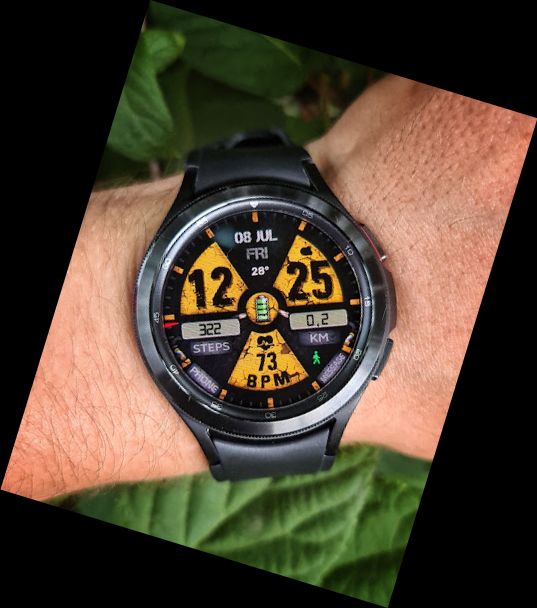 WIN Nuclear PRO Watch face -> WIN Ядерний PRO Watch face