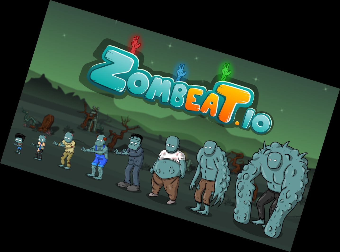 Zombeat.io – зомби б