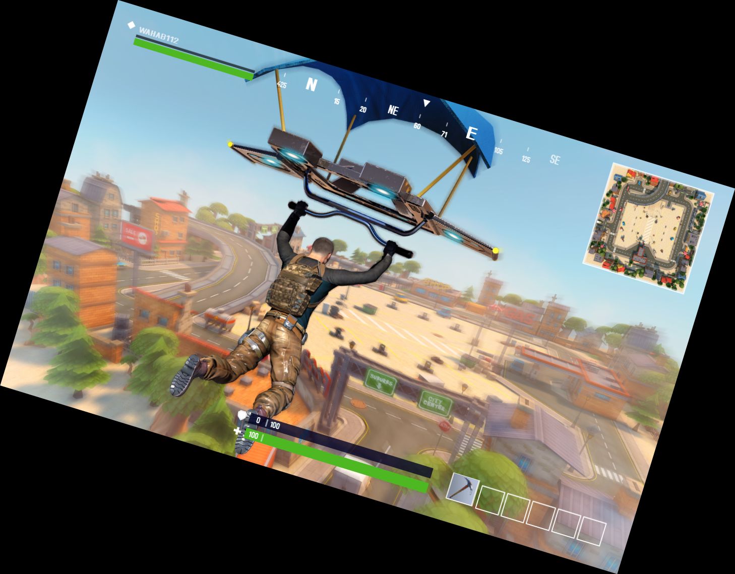 Ночная Битва Крепости Сквад: