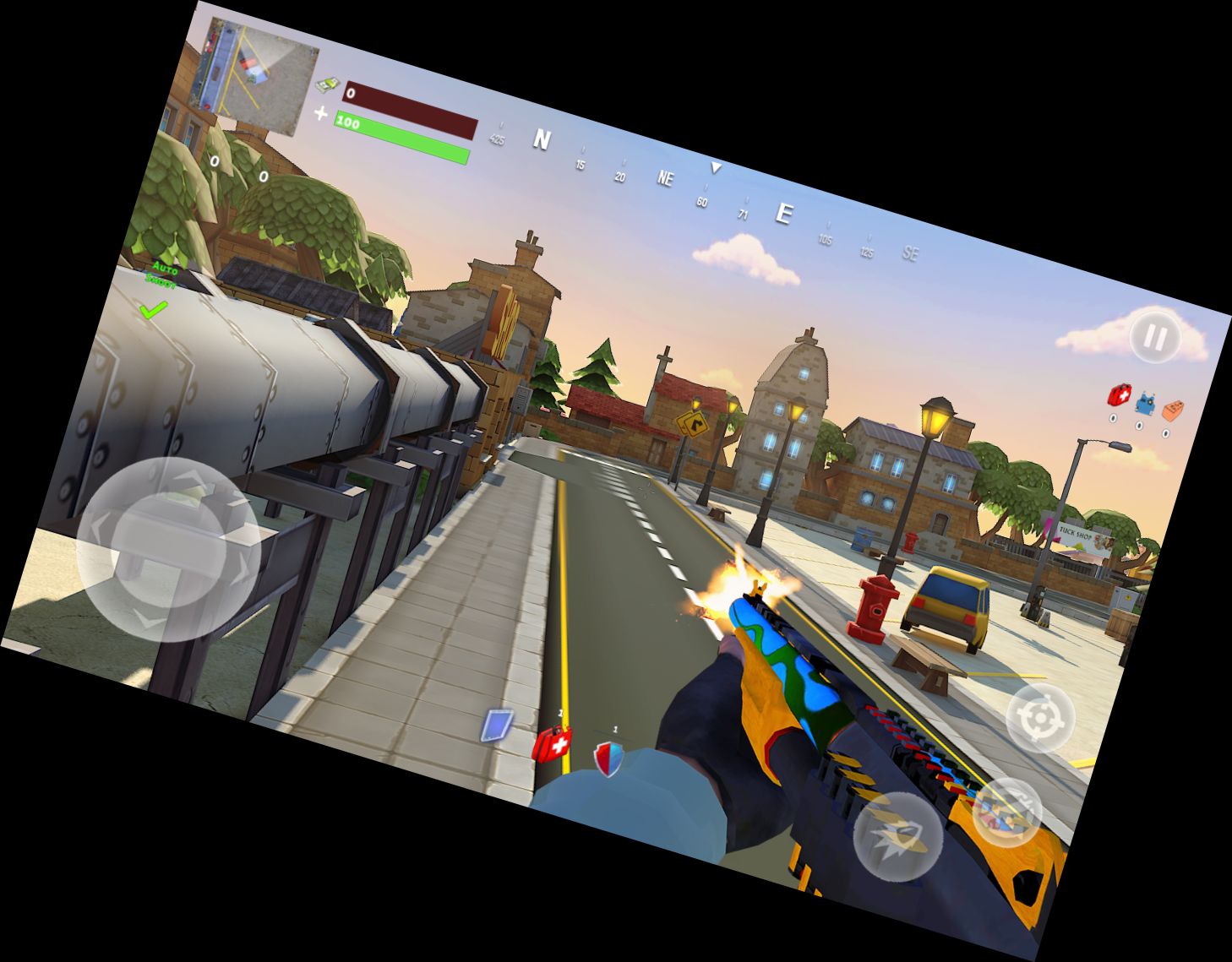 Ночная Битва Крепости Сквад: