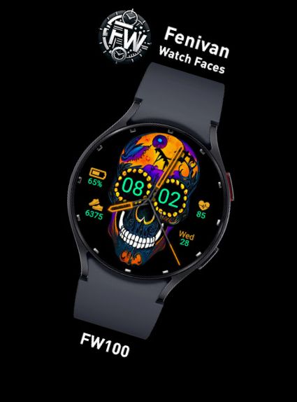 FW100 Digital Watch Face