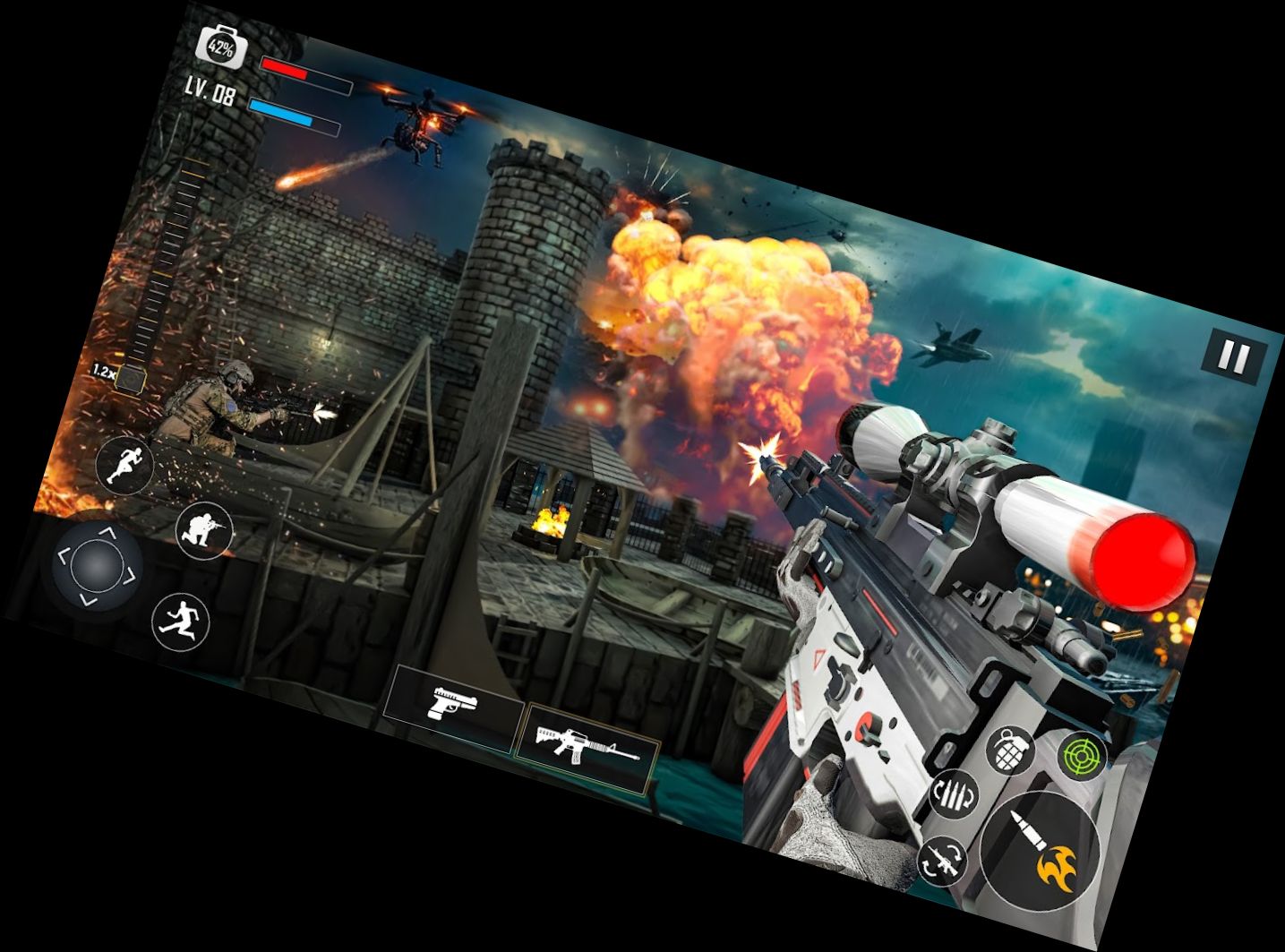 Армія Снайпер Гра з Ку