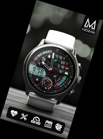 MD242 Hybrid watch face