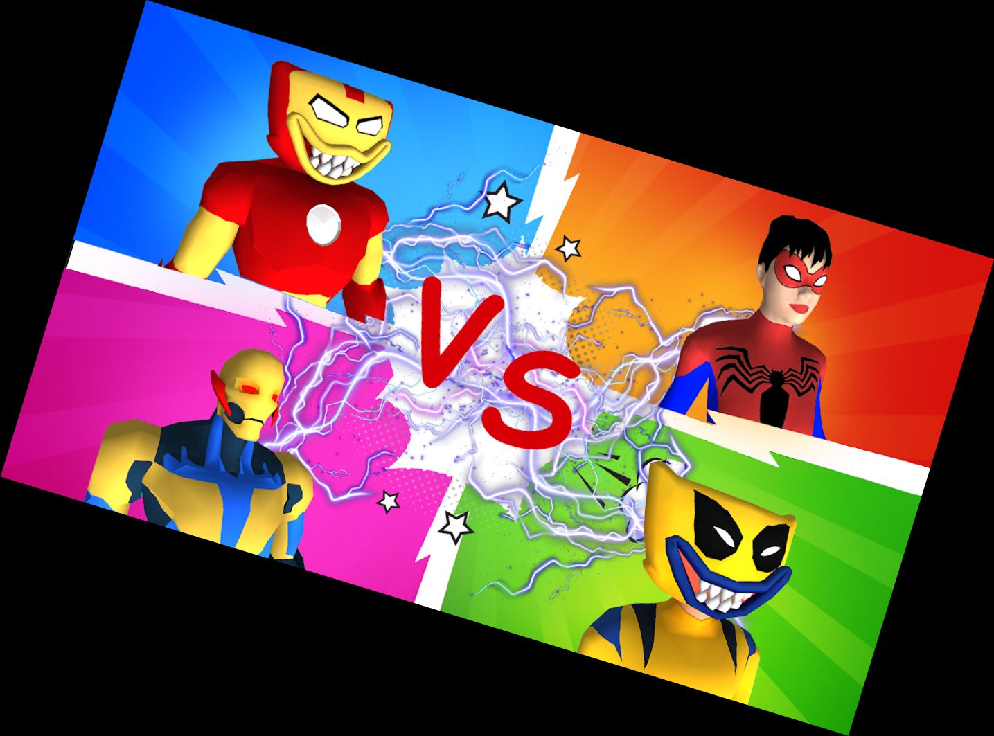 Batalla de Colores de Monstruos Superhéro