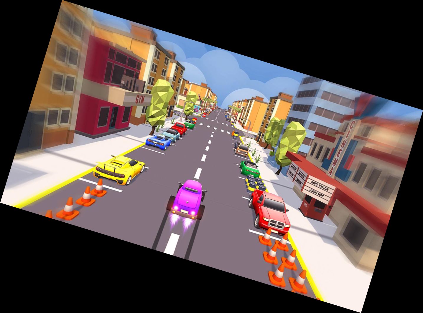 Дрифт Авто Парковка Гонки