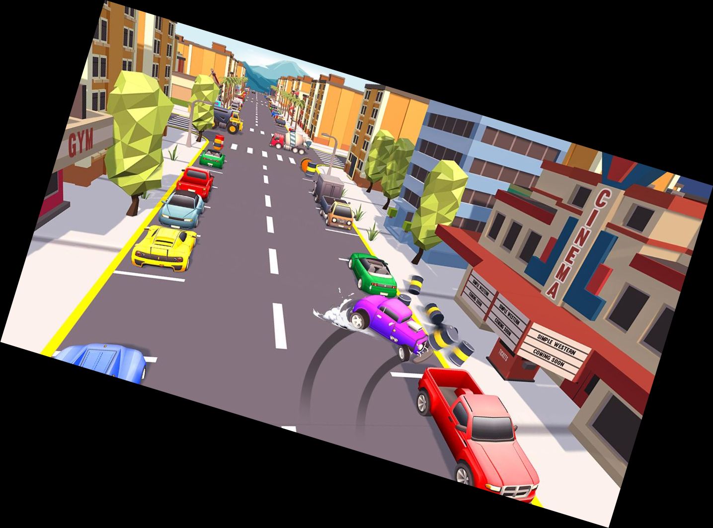 Дрифт Авто Парковка Гонки