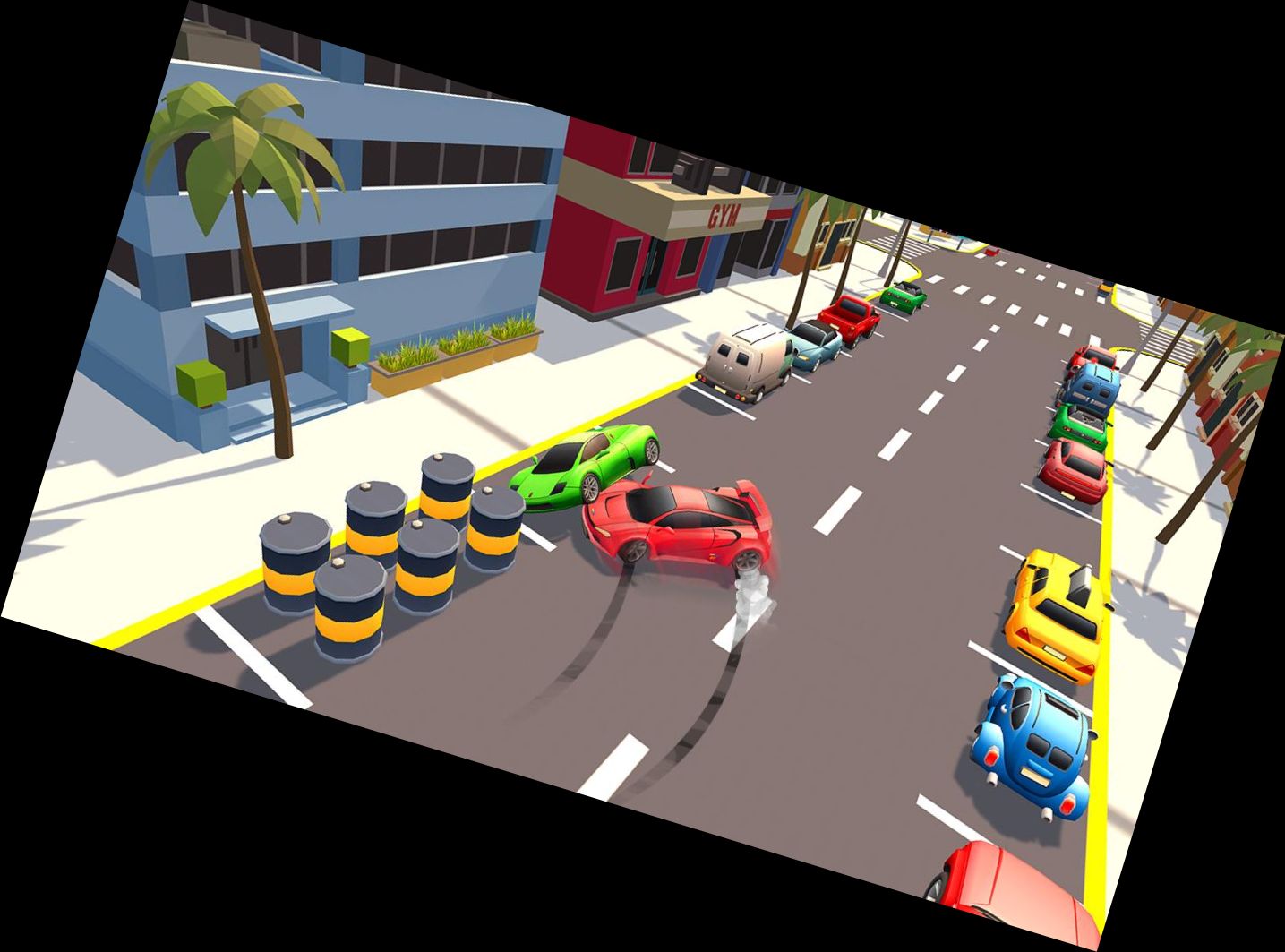 Дрифт Авто Парковка Гонки