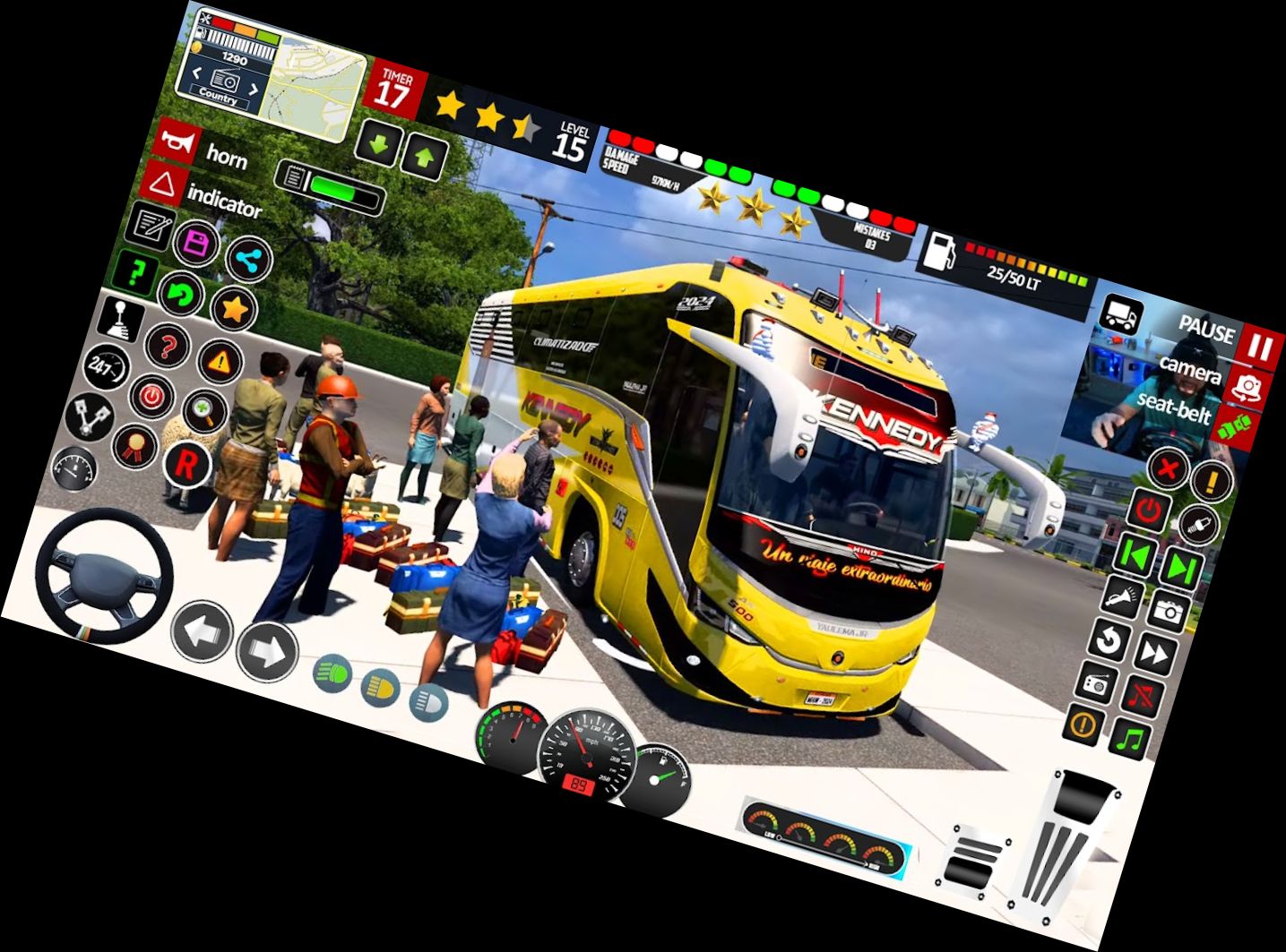 Bus-Spiele: Bus-Park-Spiel