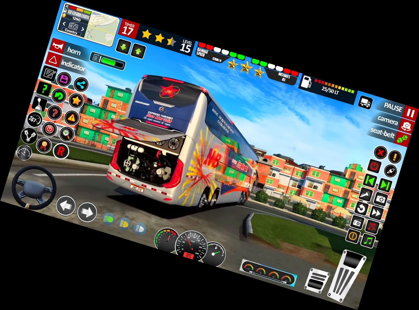 Bus-Spiele: Bus-Park-Spiel