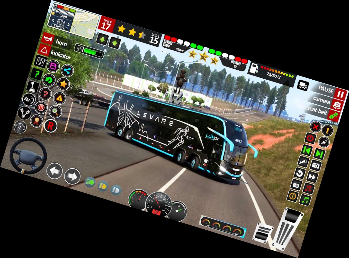 Автобусні ігри: П