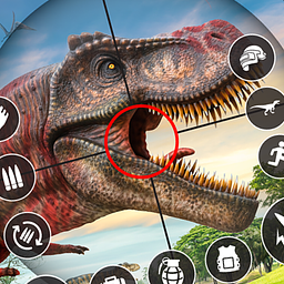 Juego de Disparos de Dinosaurios Reales