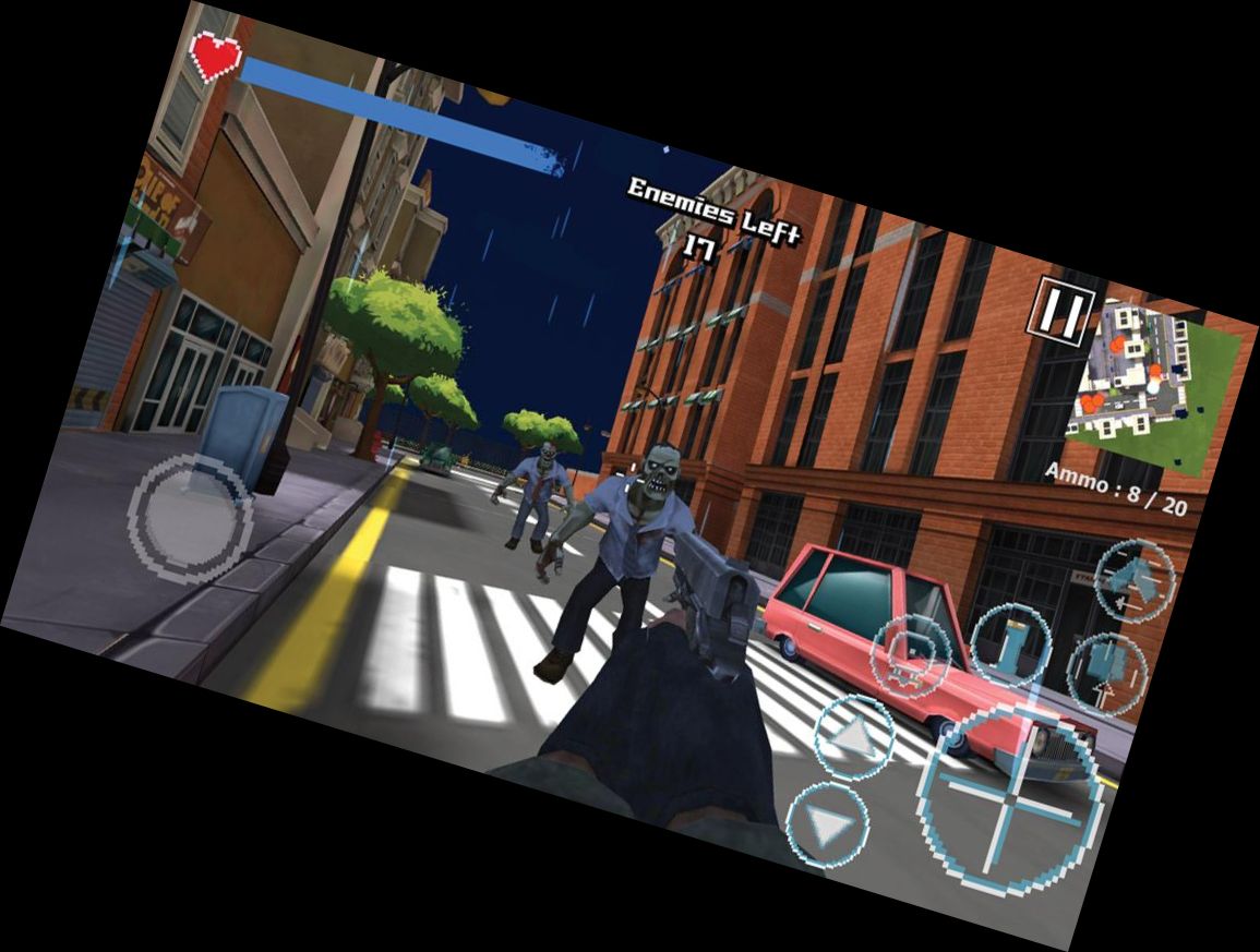 Выживание среди зомби-рез