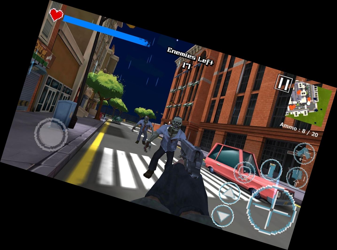 Выживание среди зомби-рез