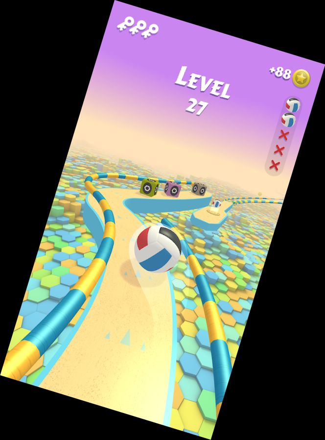 Action Bälle: Gyrosphären Rennen