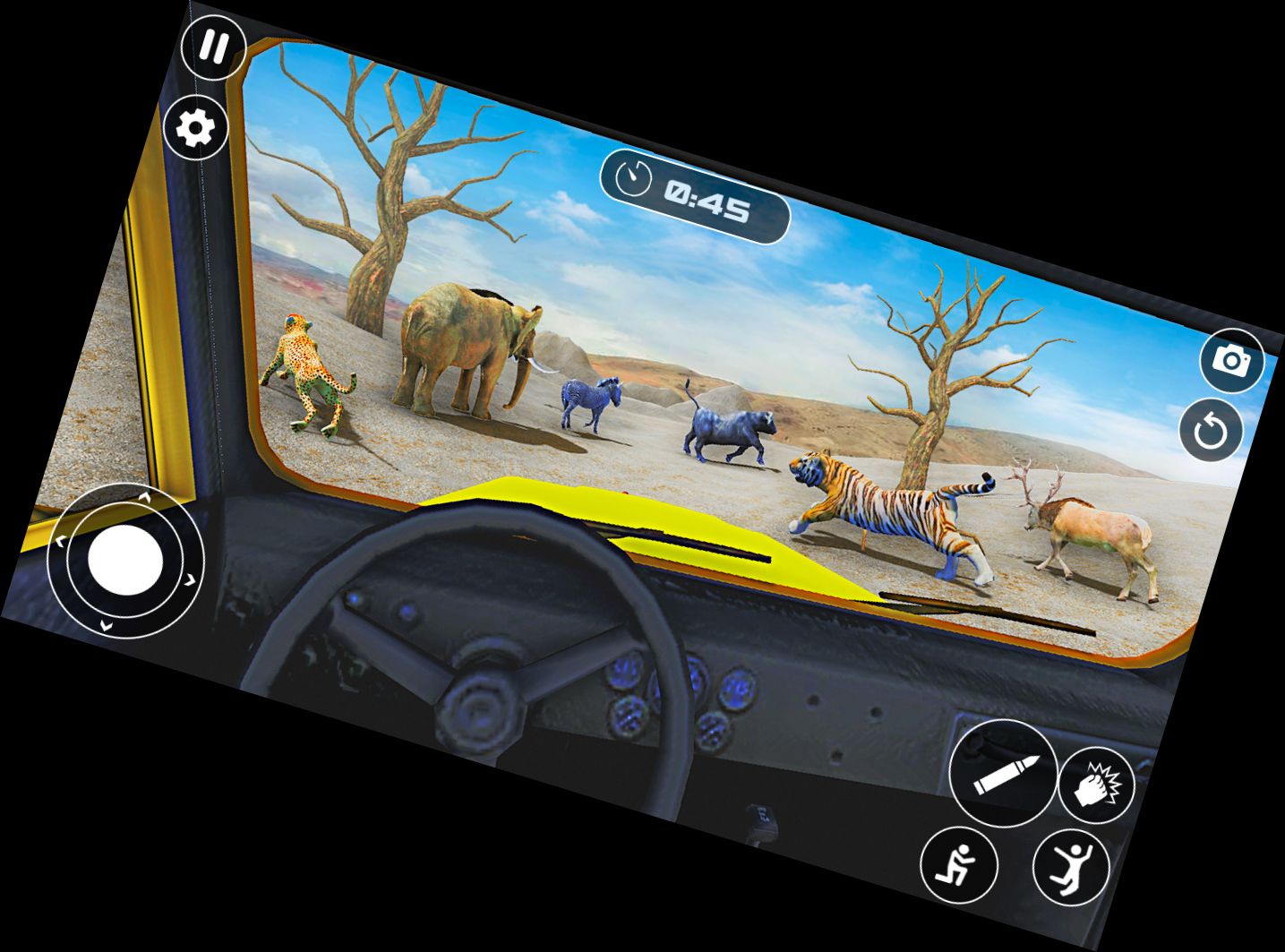 Мисливські пригоди у пустелі