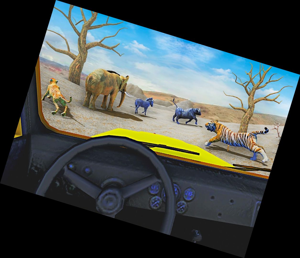 Мисливські пригоди у пустелі