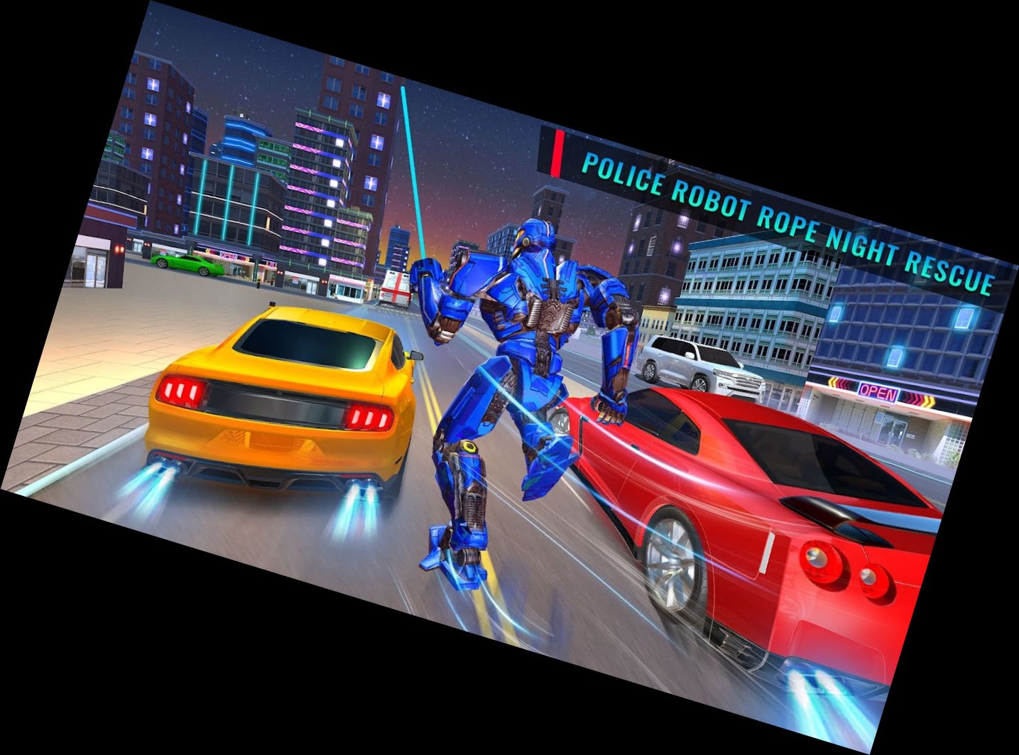 Robot Police Dog Bike Simulator Games