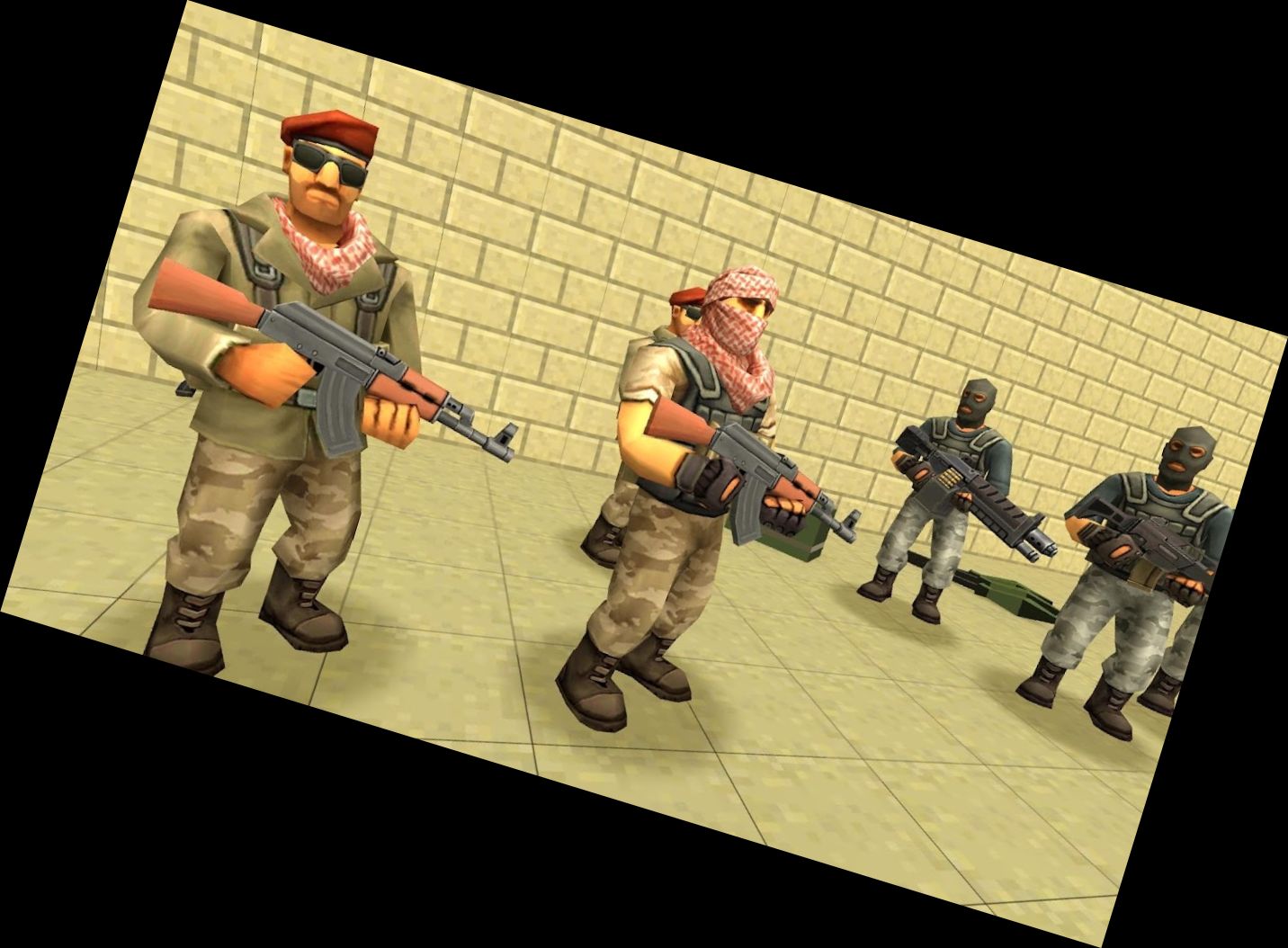 Schlagkiste: Sandbox&Schießspiel