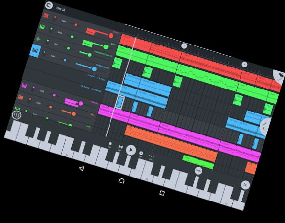 FL STUDIO MOBILE wird in deutscher Sprache als "FL STUDIO MOBILE" bezeichnet, aber eine mögliche Übersetzung wäre "FL Studio Mobile".