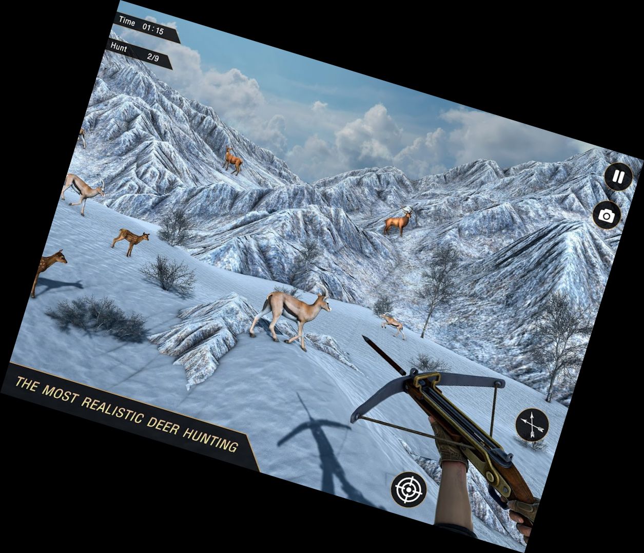 Охота на оленей Игры Дикие