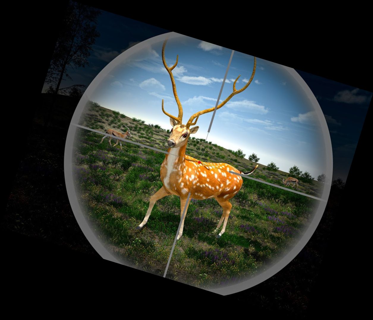 Охота на оленей Игры Дикие