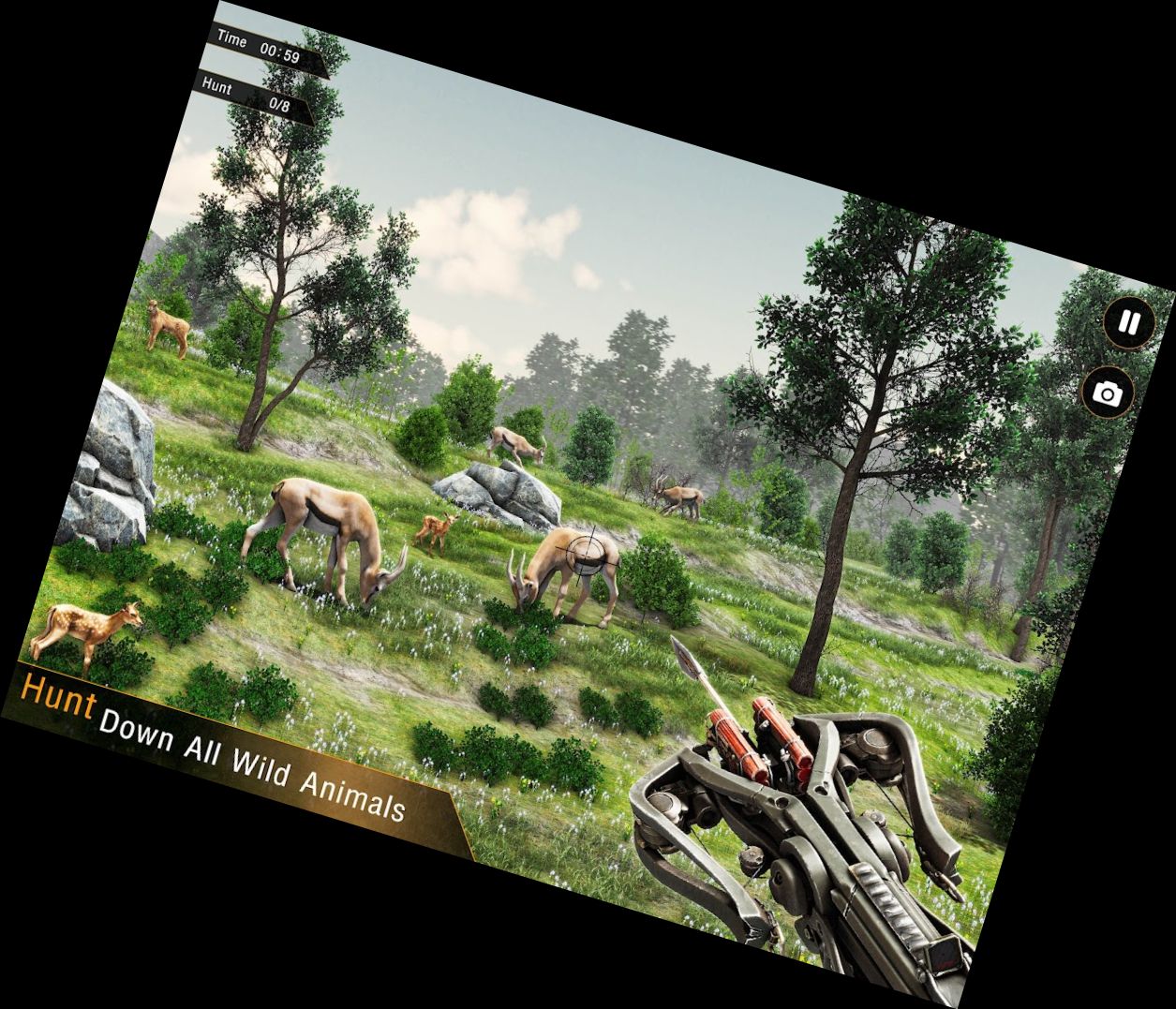 Охота на оленей Игры Дикие