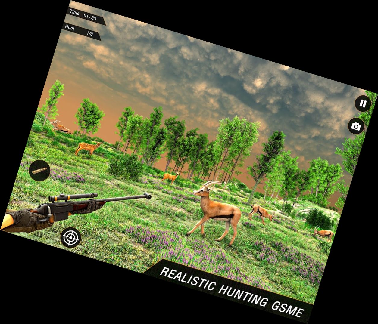 Wildtiere Jagd Spiele Hirsche