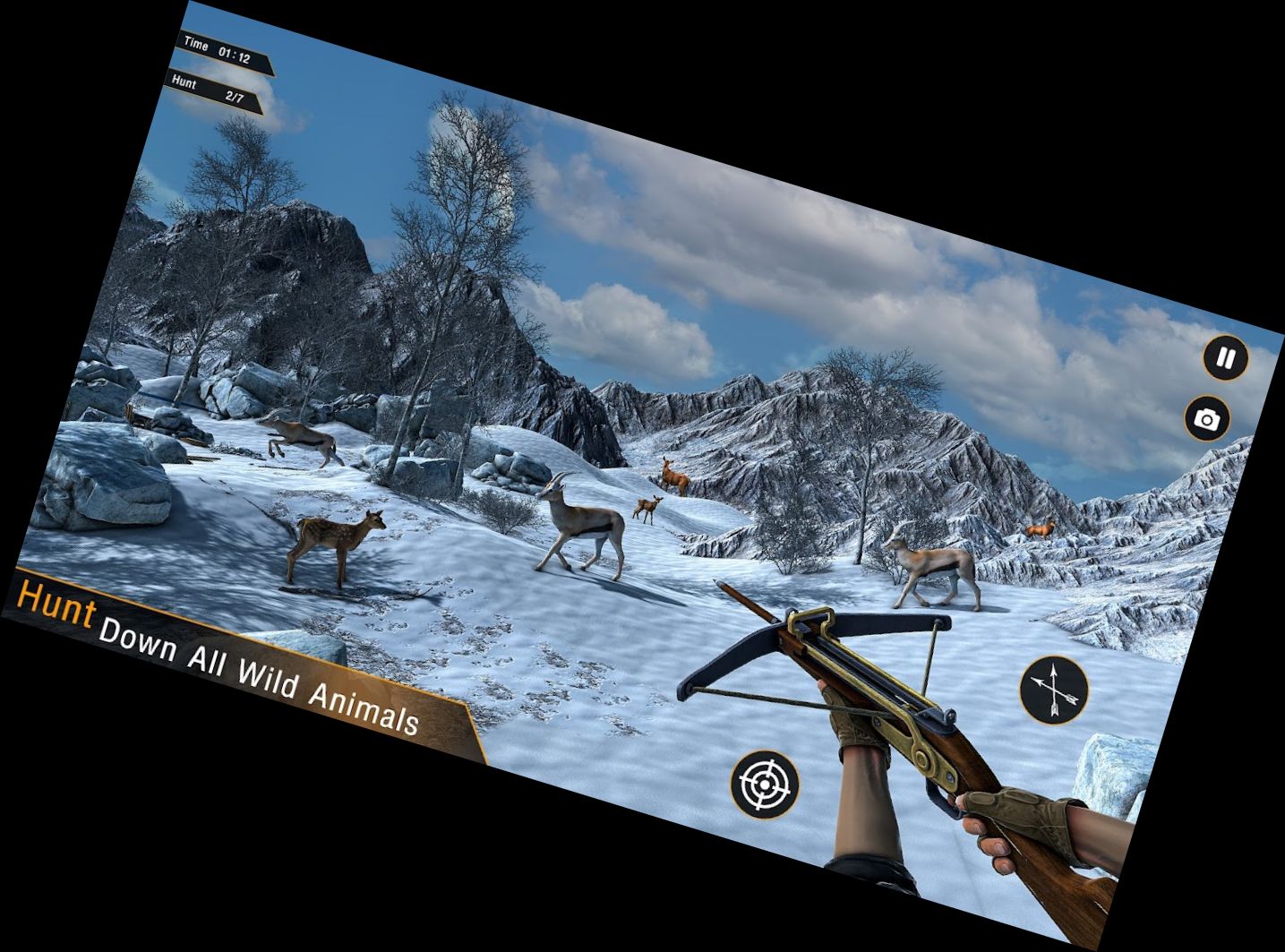 Охота на оленей Игры Дикие