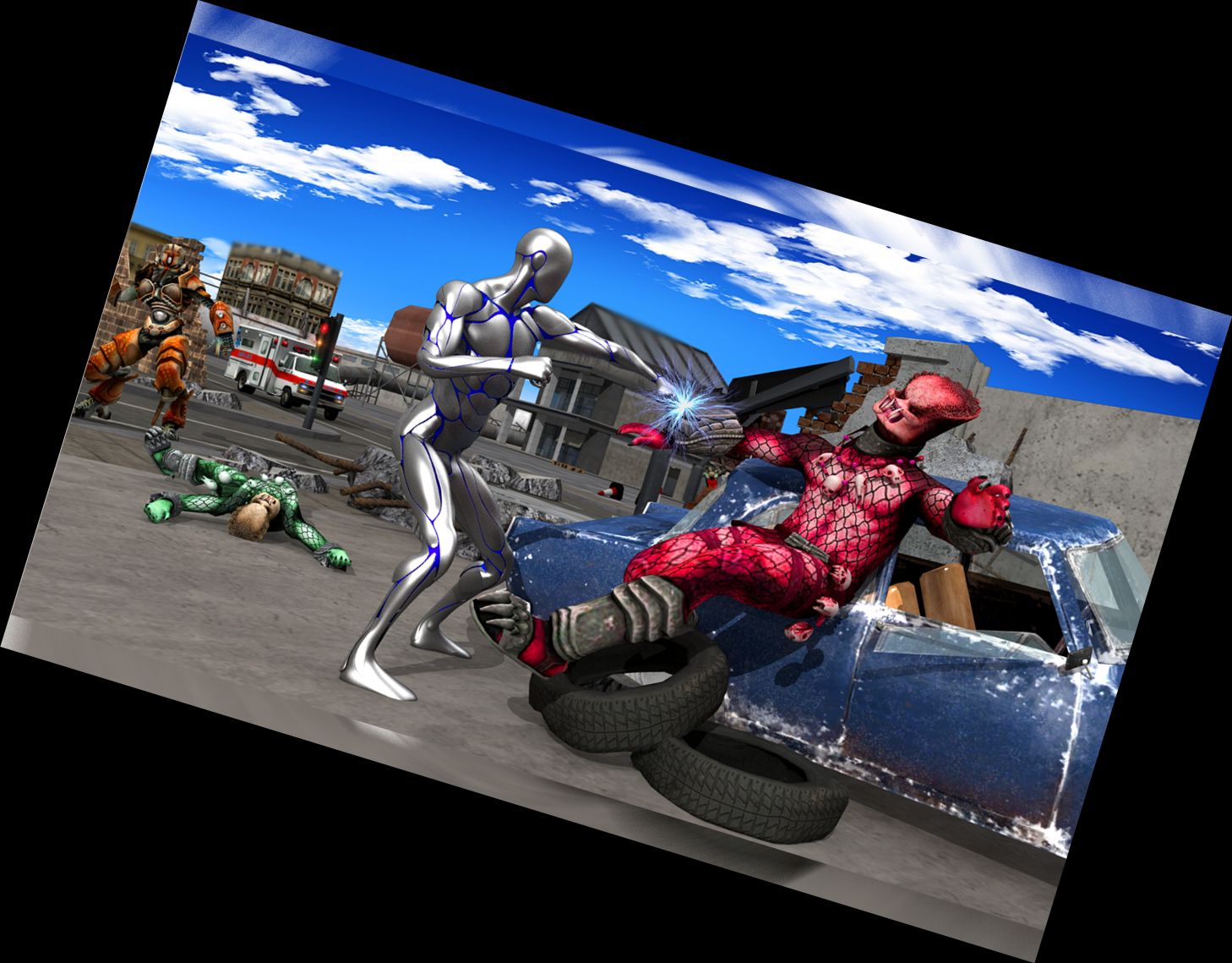 Argent Warrior Avenger