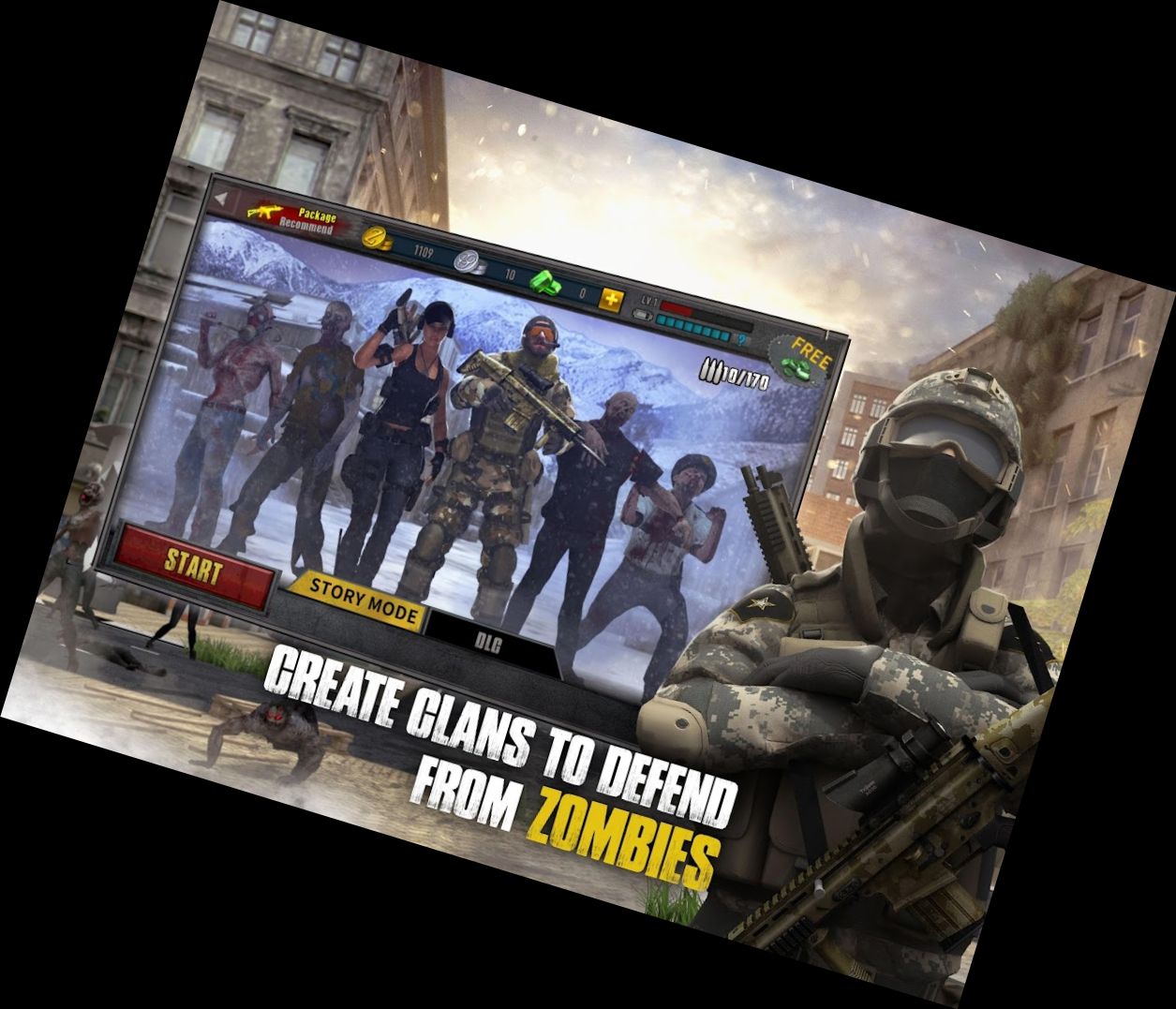 Фронтова смуга зомбі