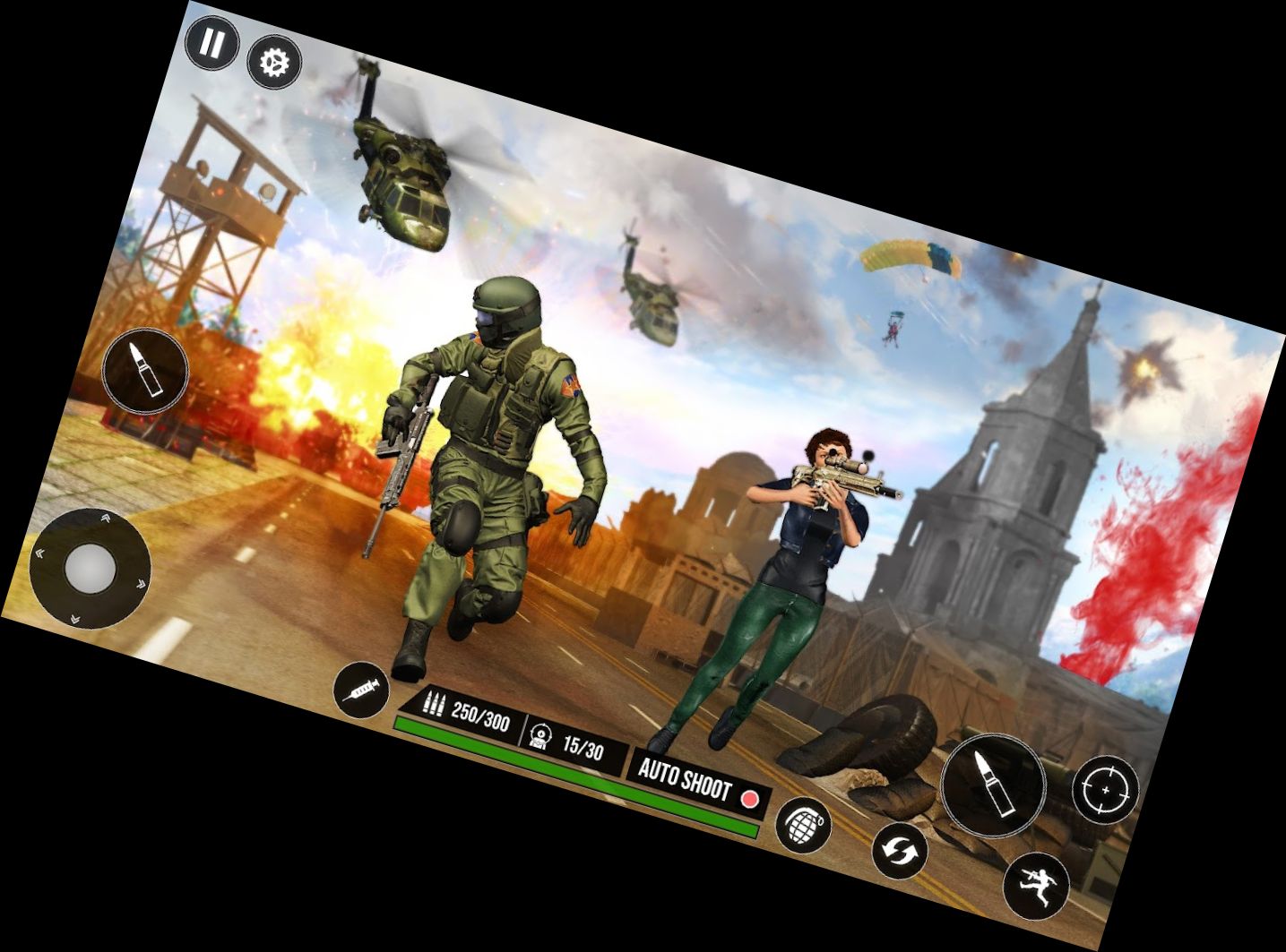 Боевые Стрелковые Игры с П