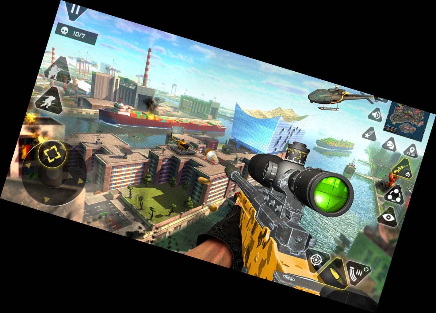 3D Action Shooter – Firearms Simulator Games