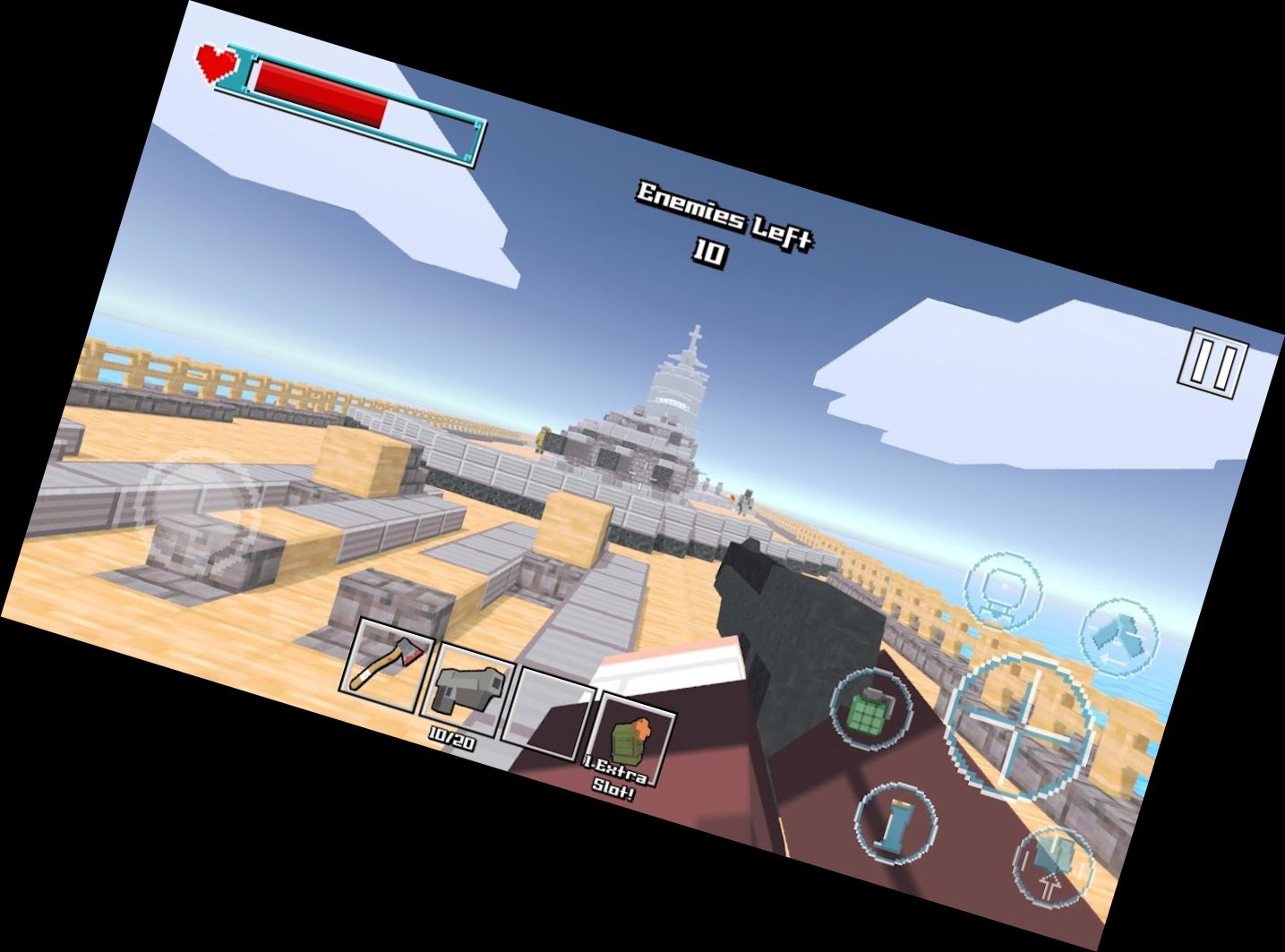 Блоковый Солдат Выживание Иг